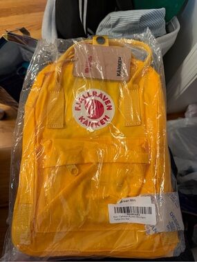 Fjallraven Kanken Mini Kids Backpack - yellow/orange